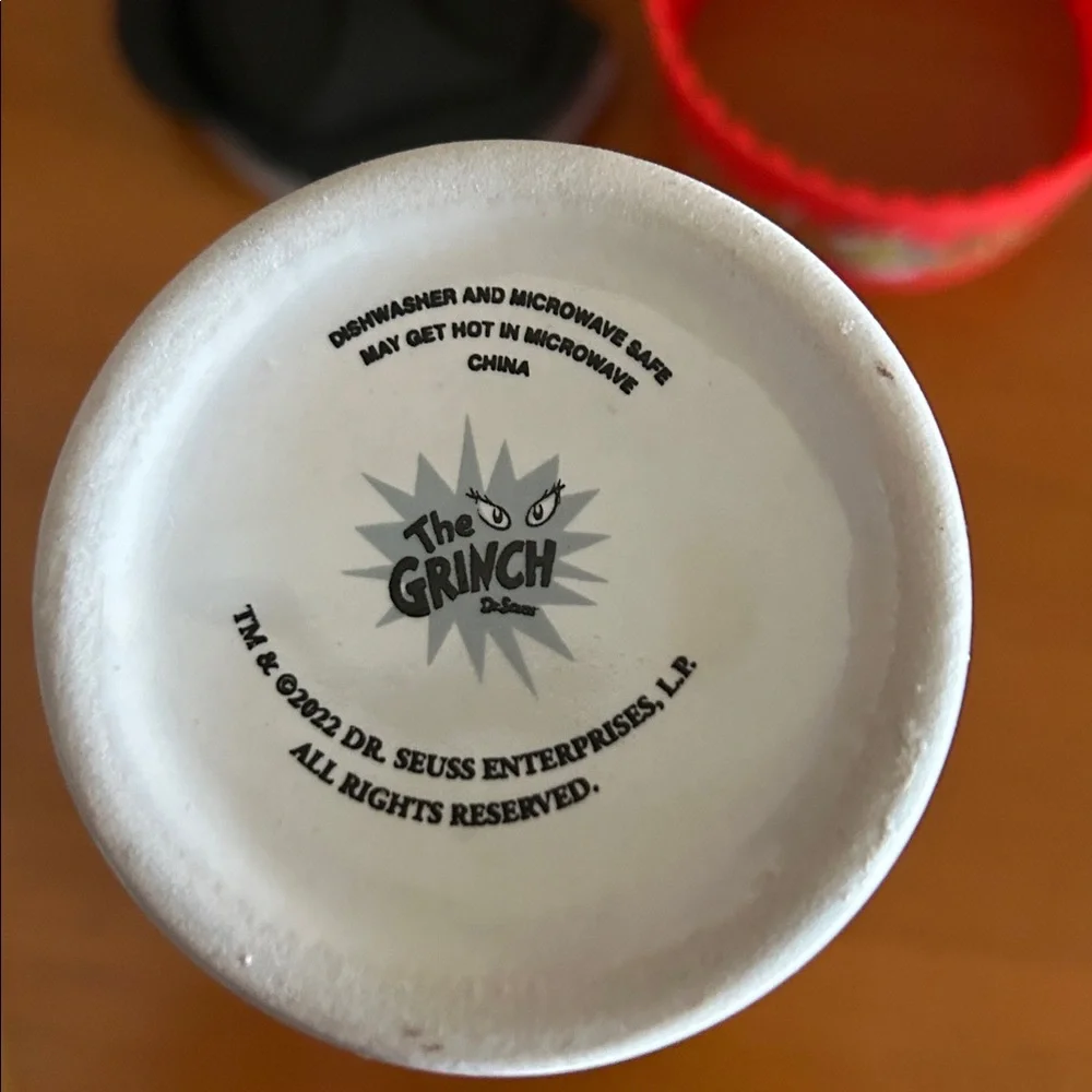 Grinch Christmas Travel Mug